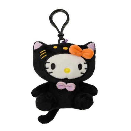 Hello Kitty Black Cat Halloween Plush Keychain Exclusivité Games Zone